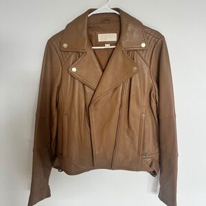 Michael Kors Leather Jacket - Size L